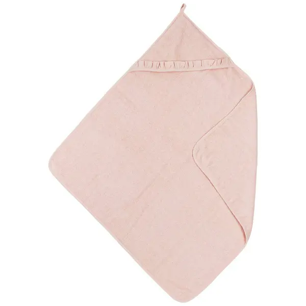 Badcape Meyco Ruffle Badstof Soft Pink