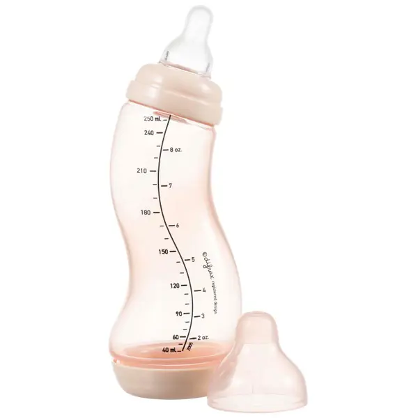 Difrax S-Fles Natural 250 ML Blossom Roze