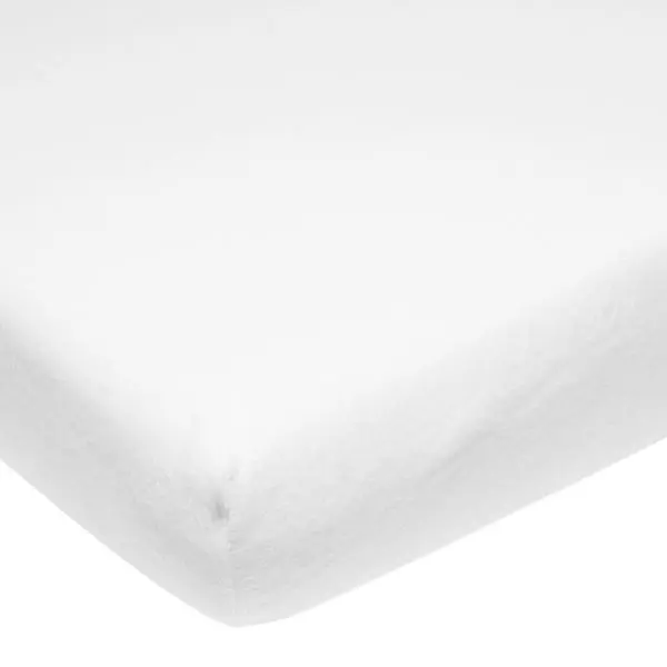 Meyco Molton Hoeslaken Co-Sleeper Stretch Wit 50 x 90 cm (2-Pack)
