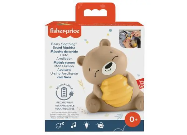 Fisher Price Draagbaar Beary Soothing Geluidsapparaat