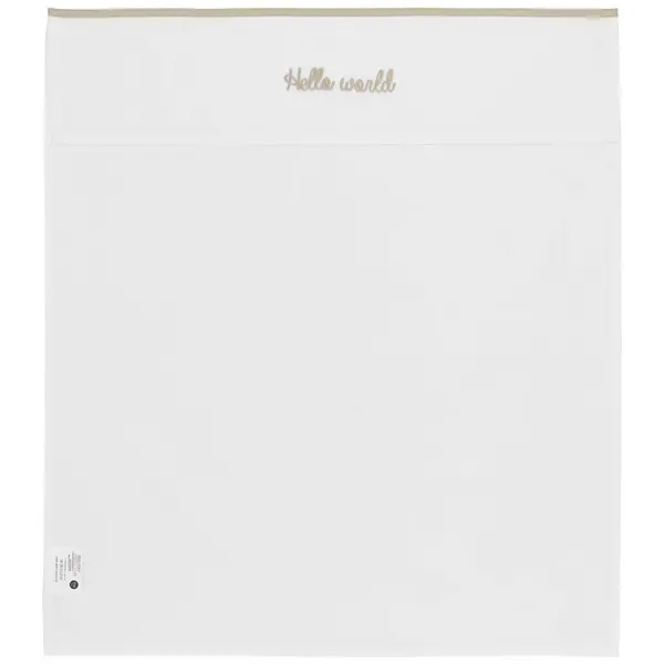 Laken Wieg Meyco Hello World Sand