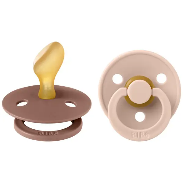 Fopspeen BIBS Anatomical Woodchuck/Blush 6-18mnd 2st