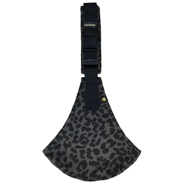 Wildride Peuterdraagzak Grey leopard