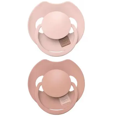 Fopspeen Difrax LOVI Dynamic 6-18 mnd Prime Nude/Blush 2 st.