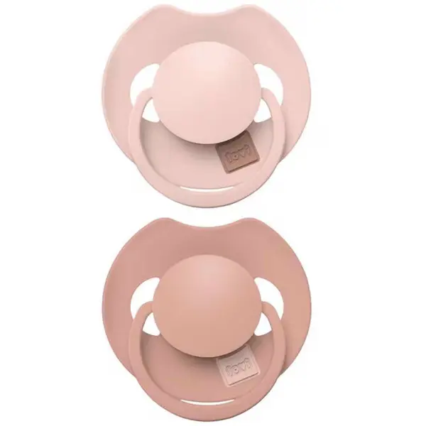 Fopspeen Difrax LOVI Dynamic 6-18 mnd Prime Nude/Blush 2 st.