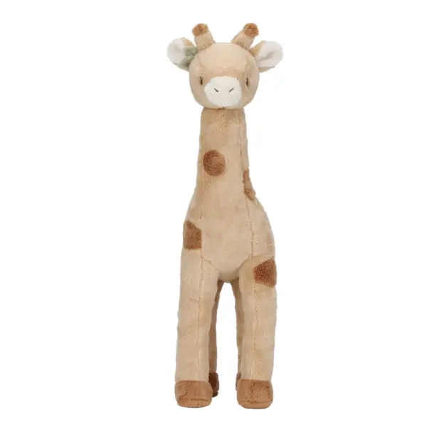 Knuffel Giraf Little Dutch Safari Friends Geel