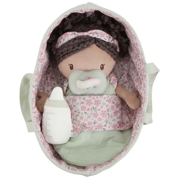 Babypop in Mandje Little Dutch Evi