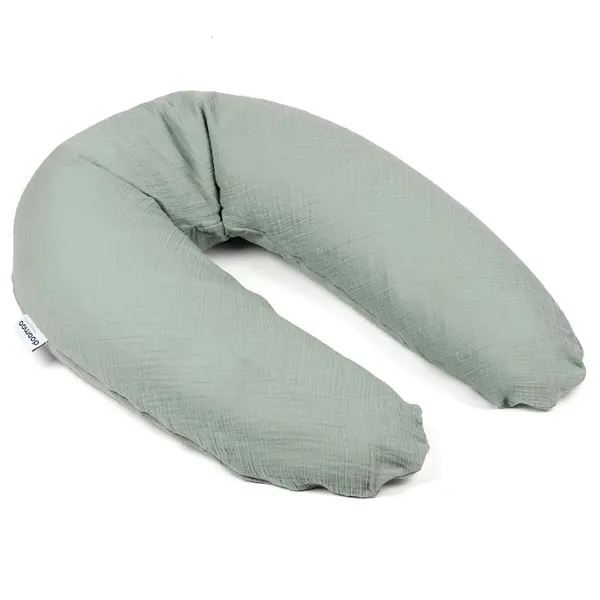 Voedingskussen / Zwangerschapskussen Doomoo Comfy Big Tetra Green