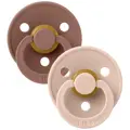 Fopspeen Bibs Woodchuck/Blush 0-6mnd 2st