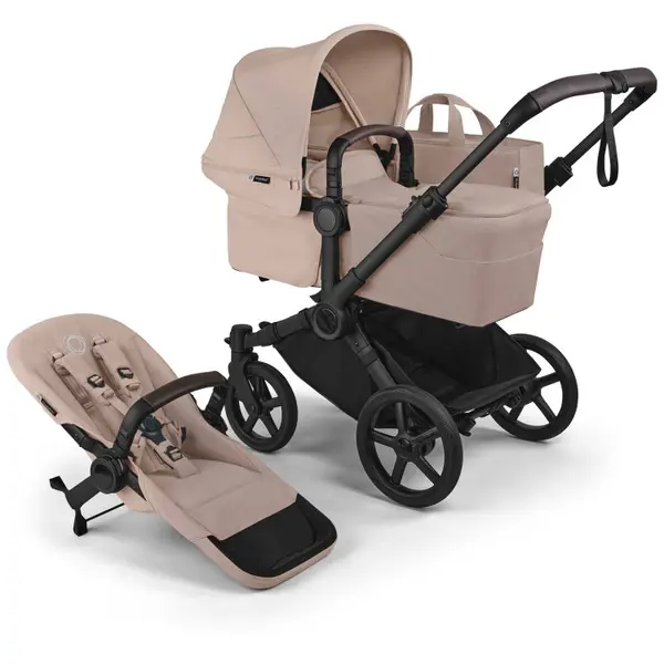 Bugaboo Donkey6 Single Complete Black/Desert Taupe Melange