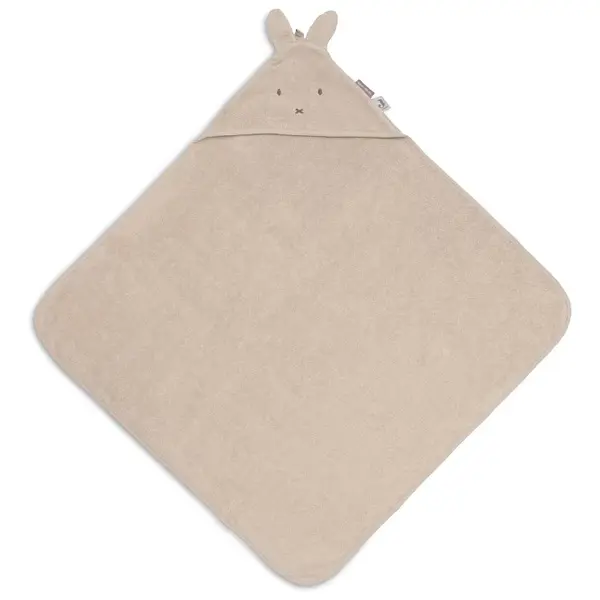 Badcape Jollein Badstof Jacquard Nijntje Warm Sand