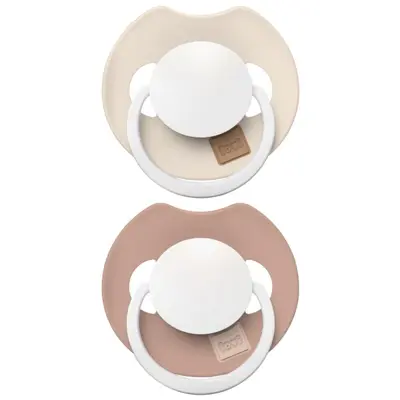 Fopspeen Difrax LOVI Dynamic 6-18 mnd Prime Ivory/Blush Glow 2 st.