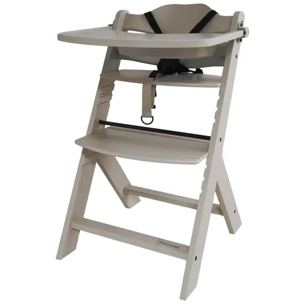 Prénatal Houten Kinderstoel Evan Taupebrown