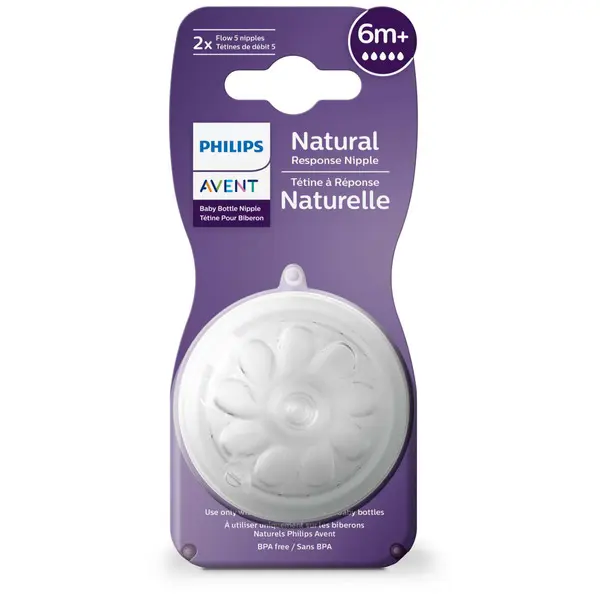Flesspeen Philips Avent Natural 3.0 +6mnd 2-pack (1)