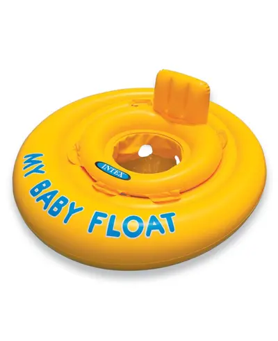Drijfband Intex Baby Float Geel 6-12mnd