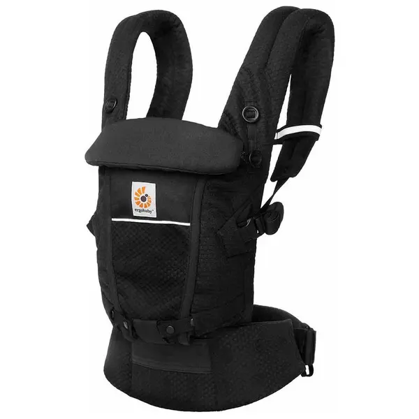 Buikdrager Ergobaby 3P Adapt SoftFlex Onyx Black