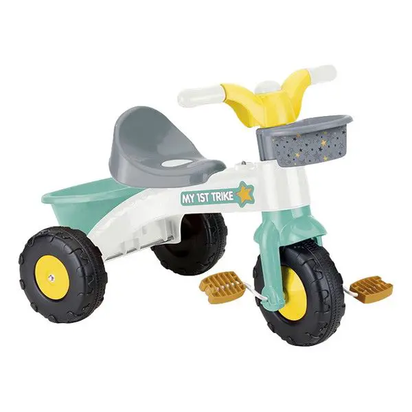 Dolu Driewieler My First Trike White/Blue/Yellow (1)