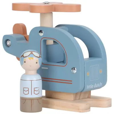 Helikopter Little Dutch Hout FSC