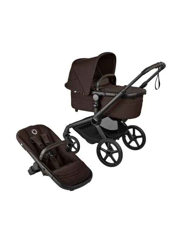Bugaboo Fox 5 Renew Complete - Black / Cocoa Brown