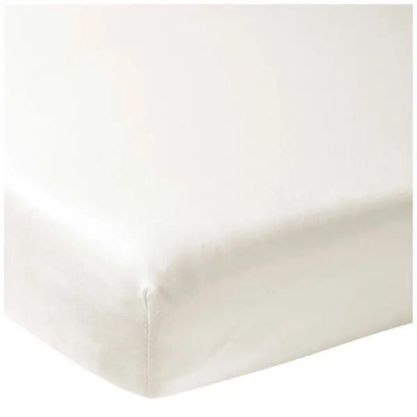 Hoeslaken  Meyco Boxmatras Jersey Offwhite