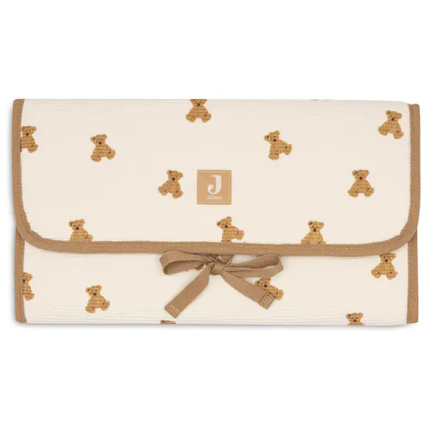 Verschoningsmatje Jollein Mini Teddy Bear Little Waffle