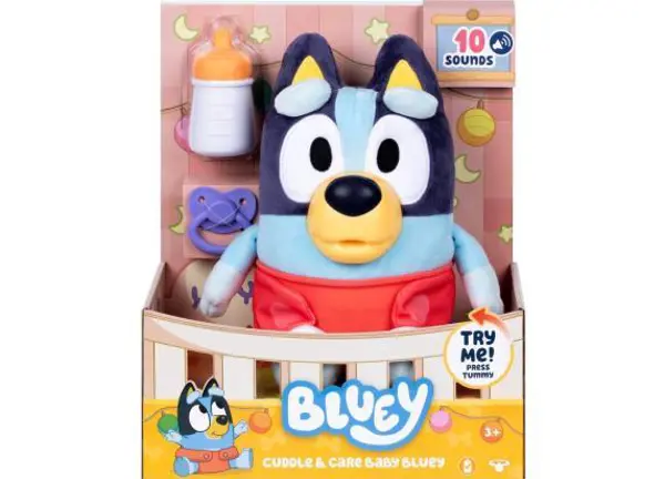 BLUEY Knuffel & Verzorg Baby