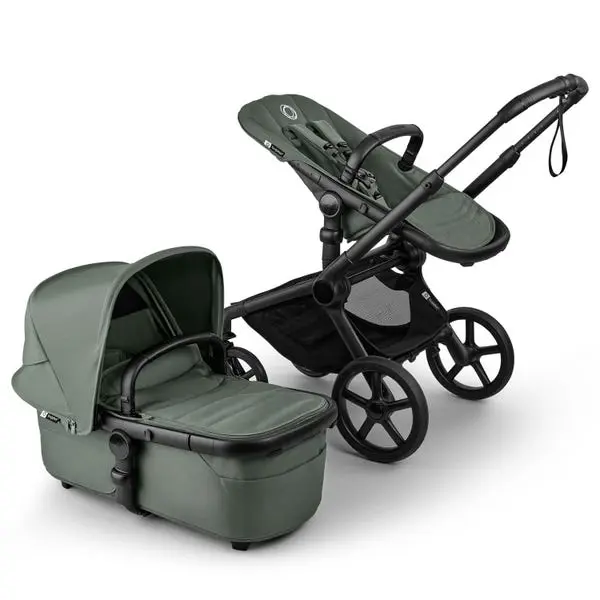 Bugaboo Fox 5 Renew Complete - Black / Forest Green