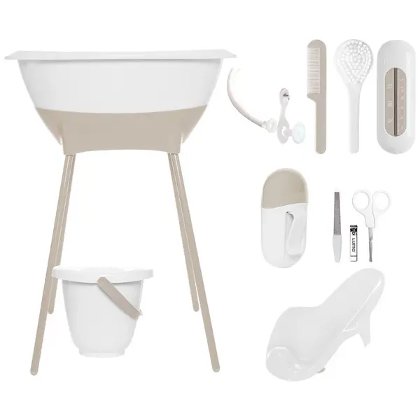 Bad & Verzorgingsset Luma White/Almond