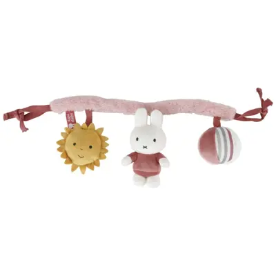 Autostoelspeeltje Nijntje Fluffy Pink