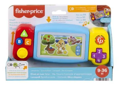 Fisher Price draai en leer spel FR/NL