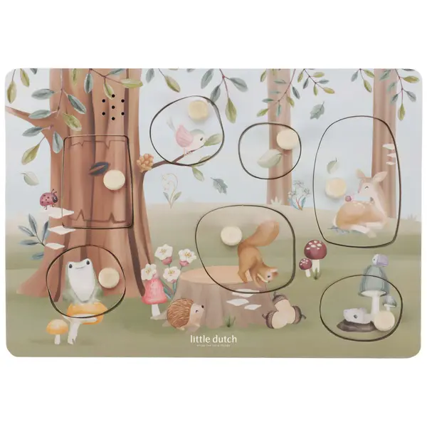 Geluidenpuzzel Little Dutch Forest Friends