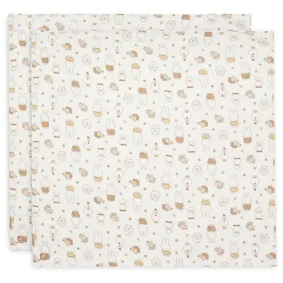 Multidoek Jollein Hydrofiel Nijntje Family Farm 115x115
