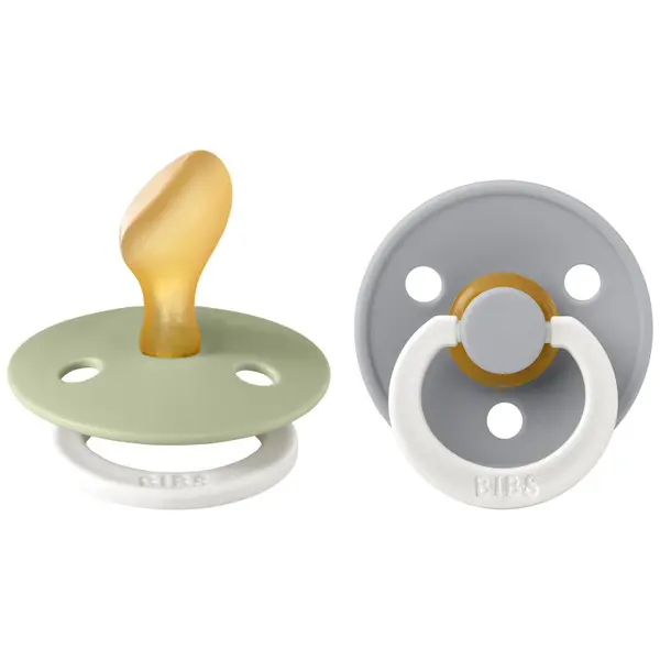 Fopspeen BIBS Anatomical Glow Sage/Cloud 6-18mnd 2st